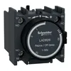 Time delay auxiliary contact block, TeSys Deca, 1NO + 1NC, off delay 1-30s, front, lugs-ring terminals