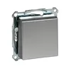 Priza Schuko cu Capac cu Balama, Borne fara surub, Aluminiu, Sistem M
