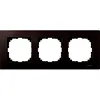 Rama din Lemn, 3 Posturi, Wenge, M Elegance