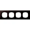 Rama din Lemn, 4 Posturi, Wenge, M Elegance