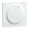 Cover plate, Merten System M, with rotary knob, lotus white