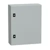 Spacial CRN, usa plina, cu contrapanou H500xW400xD150 IP66 IK10 RAL 7035