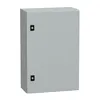 Spacial CRN, usa plina, cu contrapanou H600xW400xD200 IP66 IK10 RAL 7035