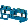 Bloc Terminal Cu Impamantare 35Mm 125A 1 Nivel 1X1 Conex. Cu SurubVerde-Galben
