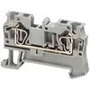 Bloc terminal cu surub, 2 pct, 4 MM, portocaliu