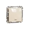 Sedna Design, Buton cap scara 10Aindicator de localizare albstru, bej