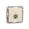 Sedna Design, Priza RJ45 Cat6A STP, bej