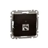 Sedna Elements, Priza RJ45 Cat6 STP, wenge