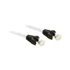 Cablu pentru legatura seriala, modbus, 2XRJ45, Cablu 0.3m