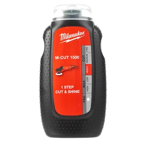 Polish M-Cut 1500 (250 ml). Soluție de lustruire cu granulație 1500, pentru îndepărtarea zgârieturilor adânci fără a deteriora lacul. Potrivită pentru îndepărtarea particulelor de praf, texturii „coajă de portocală”, excesului de lac/vopsea și zgârieturil