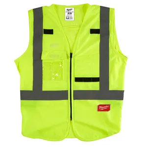 Vestă de înaltă vizibilitate galbenă - S/M