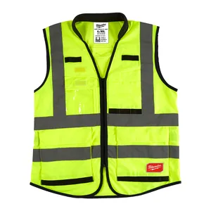 Vestă de înaltă vizibilitate premium galbenă - L/XL