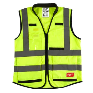Vestă de înaltă vizibilitate premium galbenă - 2XL/3XL