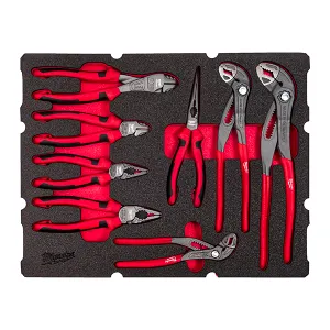 Inserție spumă PACKOUT™ cu 8 clești