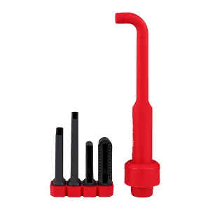 AIR-TIP™ Cap lung de aspirare la unghi drept, 4 în 1