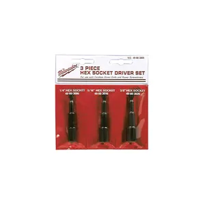 Set 3 buc chei tubulare hexagonale; ⌀ 6 / 8 / 10 mm chei tubulare magnetice.