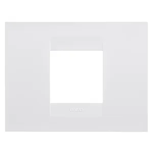 Rama decorativa 2 MOD CH/Geo/Alb, IP20, Gewiss Chorus