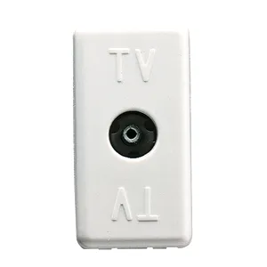 Priza modulara TV/SAT 1M DIRECT SY/WT, IP20, Gewiss System