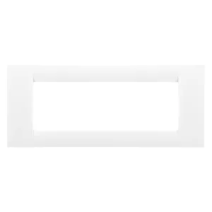 Rama decorativa 6 MOD VI/WT, IP20, Gewiss System
