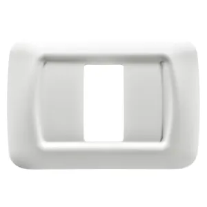 Rama decorativa 1 MOD TOP SY/WT, IP20, Gewiss System