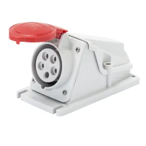 Priza industriala PT IP44 3P+N+E 16A 400V, Gewiss System
