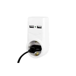 Adaptor USB, 2xUSB 5V, protectie copii