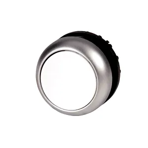 Buton comanda cu indicator luminos, alb