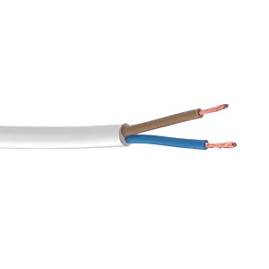 Cablu H05VV-F 2 x 1.5, alb