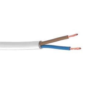 Cablu H05VV-F 2 x 2.5, alb