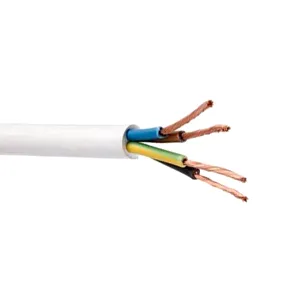 Cablu H05VV-F 4 G 1, alb