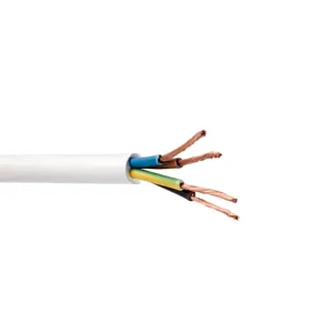 Cablu H05VV-F 4 G 2.5, alb