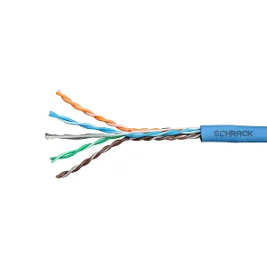 Cablu U/UTP Cat.5E, 4x2xAWG24/1, gri