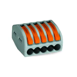 Clema de doza, 5 poli, conductor flexibil sau rigid, 4 mm