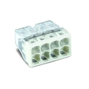 Clema de doza, conductor rigid, 8X2.5MM, transparent