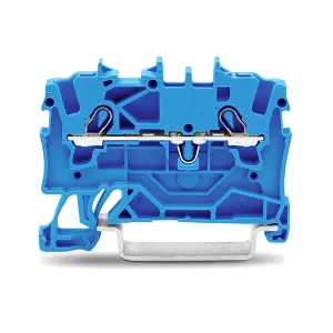 Clema TOPJOB S, 1 intrare/1 iesire 1.5mm, albastru