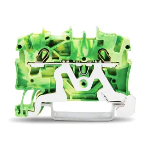 Clema TOPJOBS 1 intrare/1 iesire 1.5mm, galben/verde