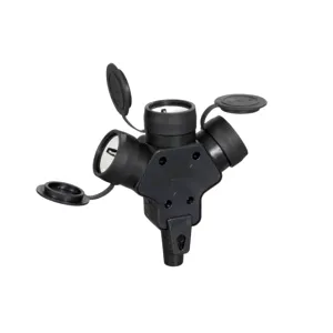 Cuplung cauciucat triplu, protectie IP44