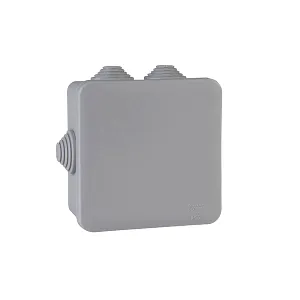 Doza de conexiuni, Mureva, patrata, gri, 100X100X50