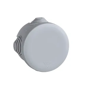 Doza de conexiuni, Mureva, rotunda, gri, 65X40