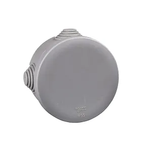 Doza de conexiuni, Mureva, rotunda, gri, 80X40