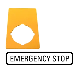 Eticheta pentrut oprire de urgenta