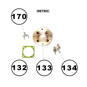 Flansa motor IEC63B14