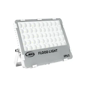 Proiector LED alb din aluminiu, NAMI, 50W, 6500K, IP65, 220V lumina rece