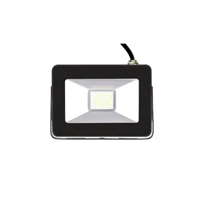 Proiector LED negru MINI, 220V, 10W, IP65, 6500K, lumina rece