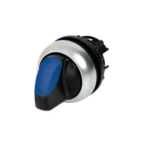 Selector cu retinere, indicator luminos, 2 - M22-WLK-B