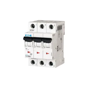 Siguranta automata PL6-C10-3, 10A, 6kA, 3P, Eaton