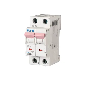 Siguranta automata PL6-C16-2, 16A, 6kA, 2P, Eaton
