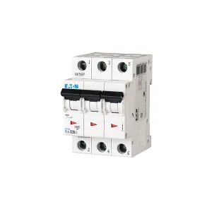 Siguranta automata PL6-C20-3, 20A, 6kA, 3P, Eaton