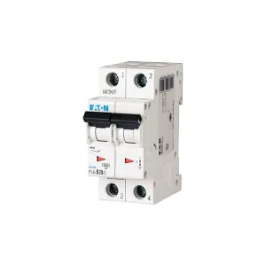 Siguranta automata PL6-C25-2, 25A, 6kA, 2P, Eaton