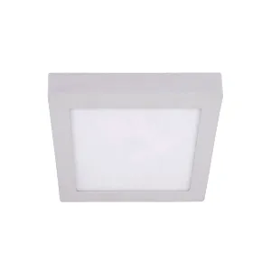 Spot LED patrat, aplicat, 220V, 6W, IP40, 4000k, lumina neutra